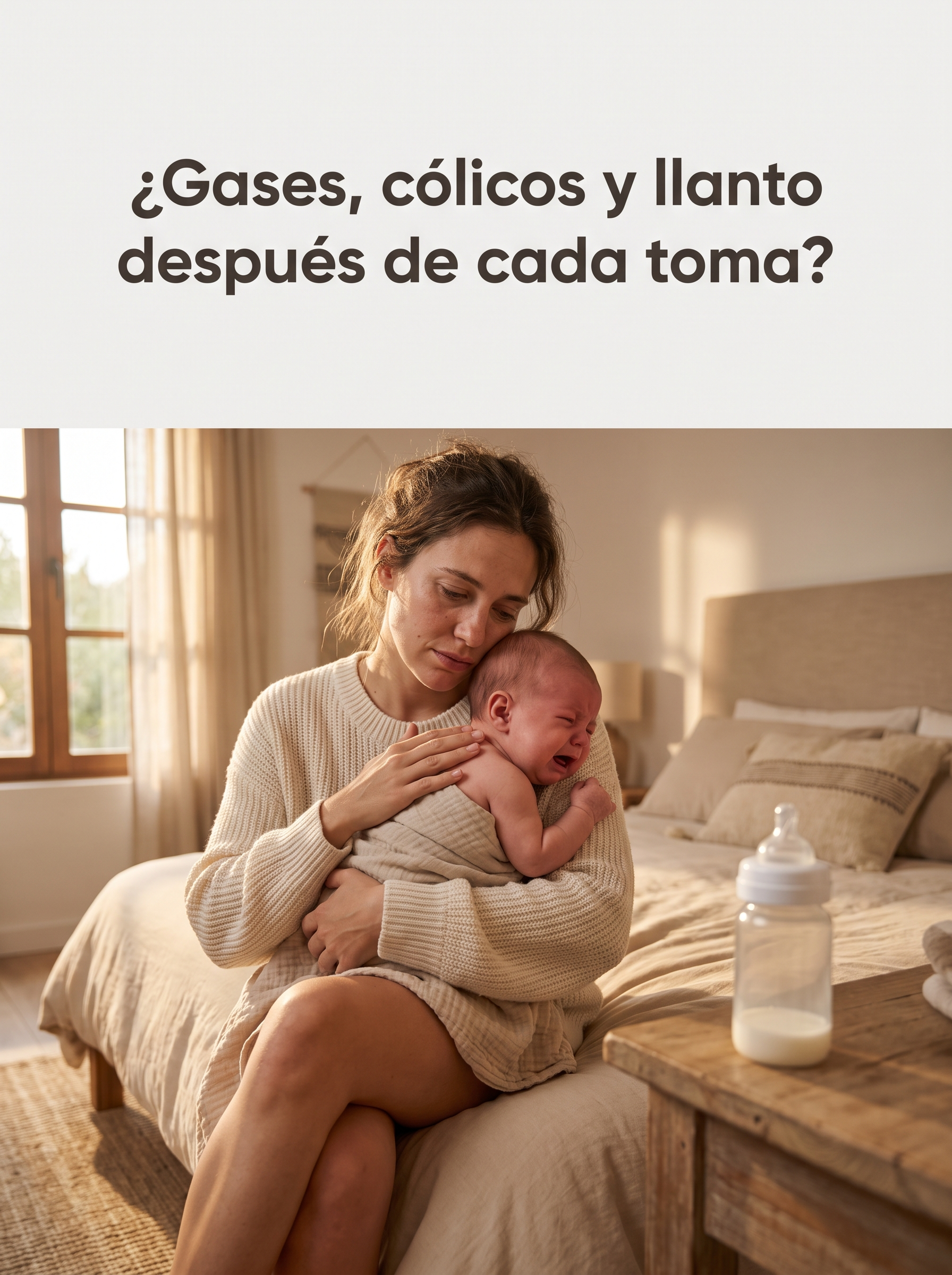 Biberón Lumami Flow 1.0 | Con Pajita con Peso y Asas Antideslizantes para Bebés