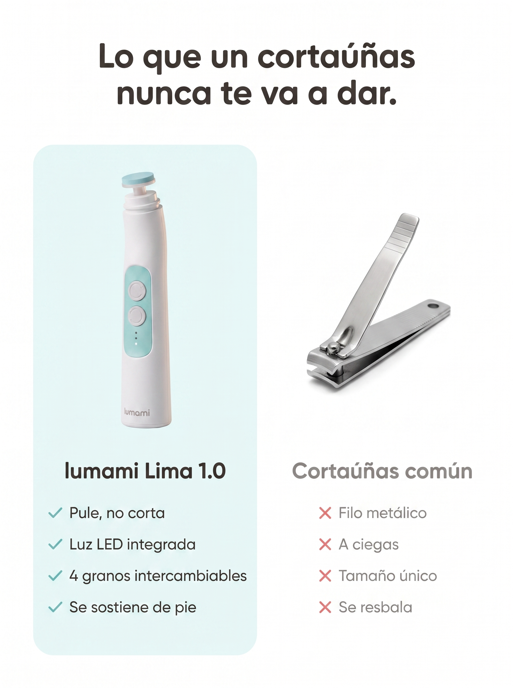 Pulidora de Uñas Eléctrica Lumami Lima 1.0