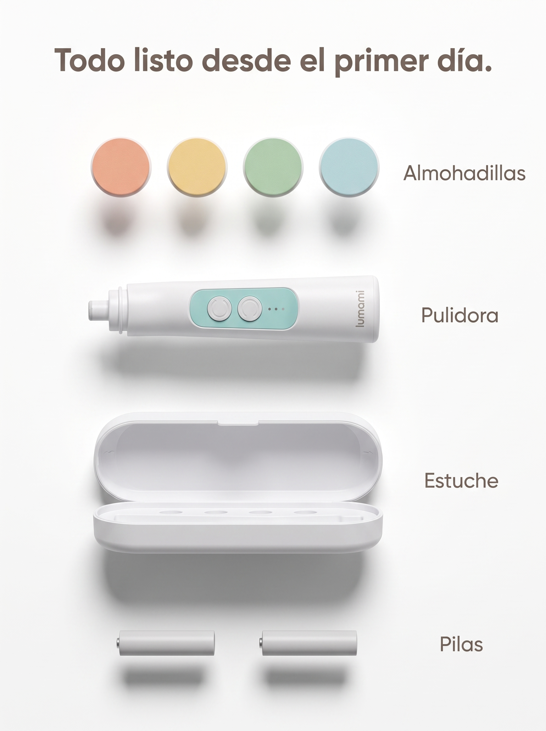 Pulidora de Uñas Eléctrica Lumami Lima 1.0