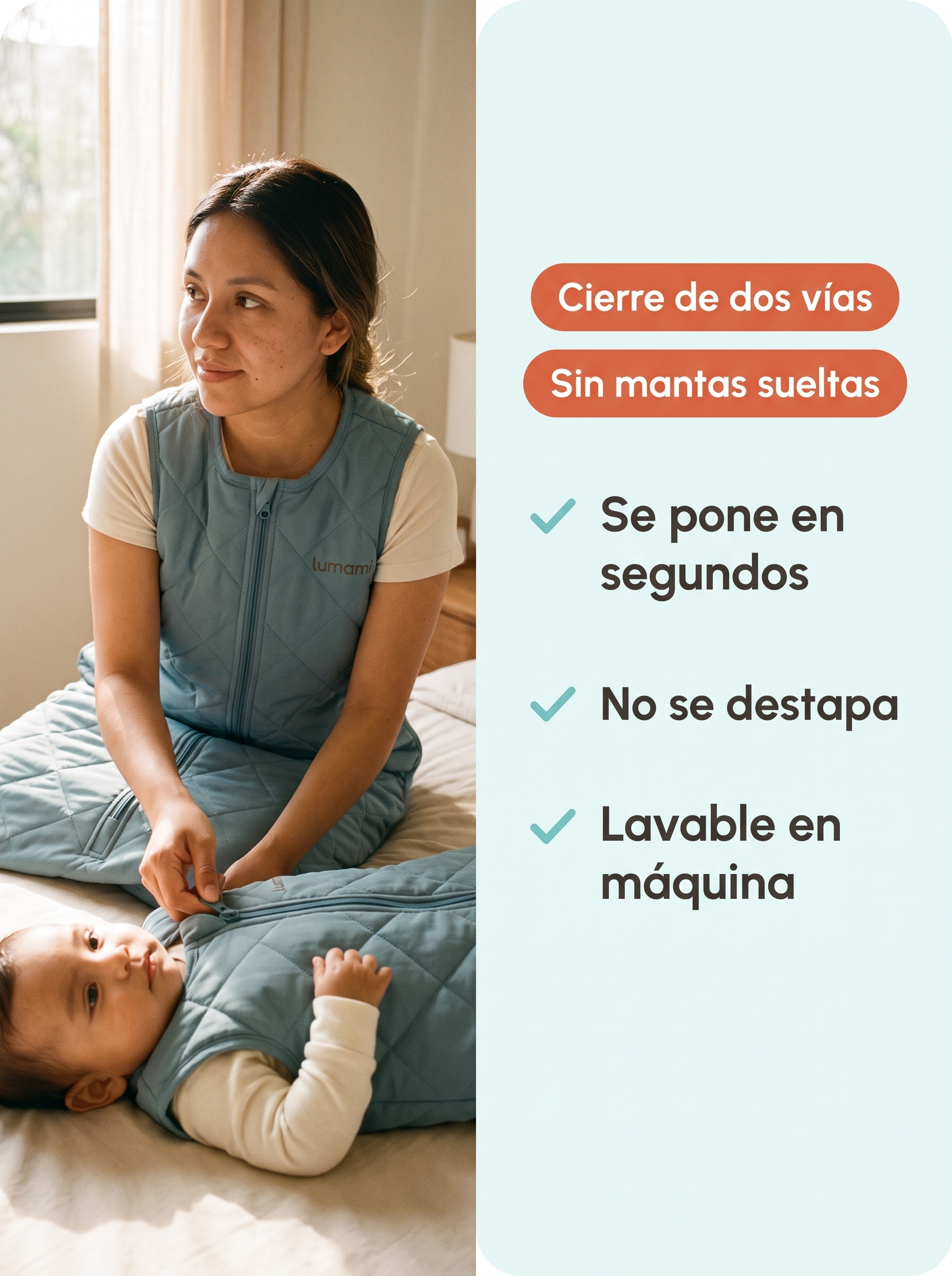 Saco de Dormir Lumami Nube 1.0